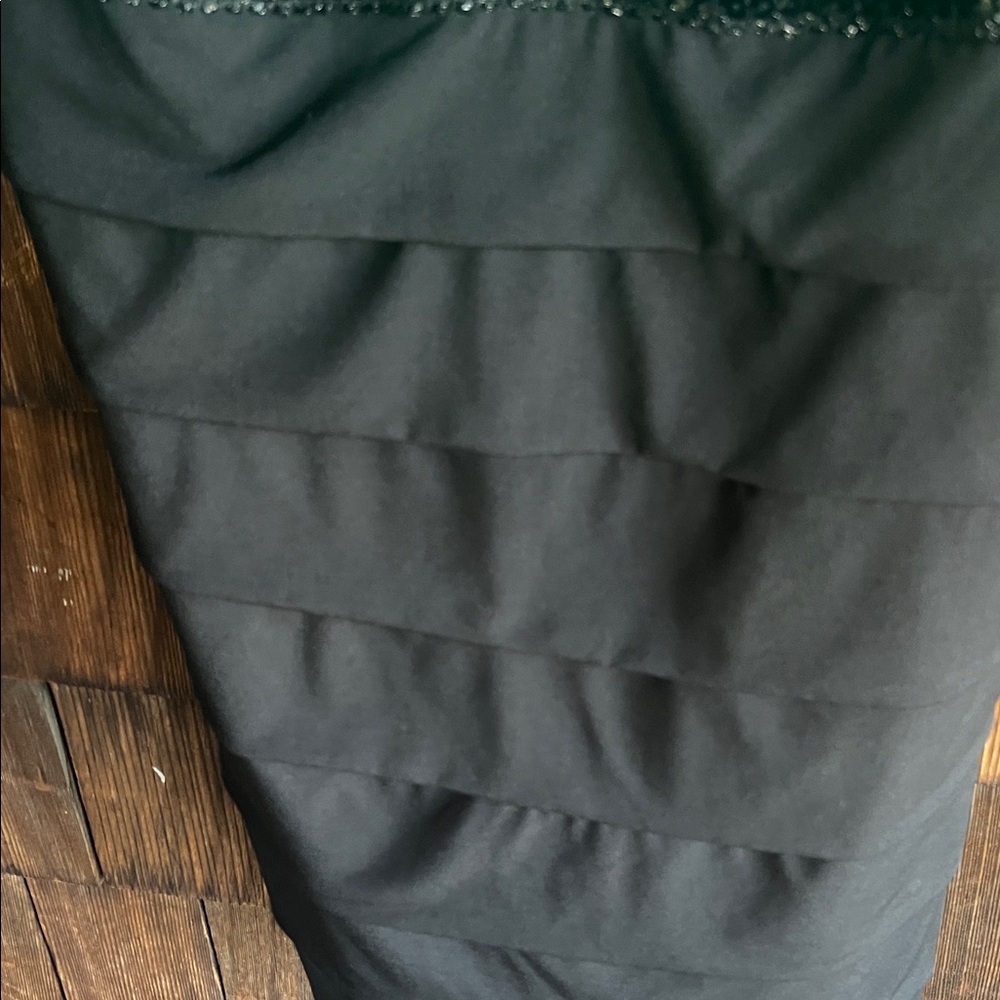 Enfocus Studio Green and Black Midi Dress - Picture 4 of 9